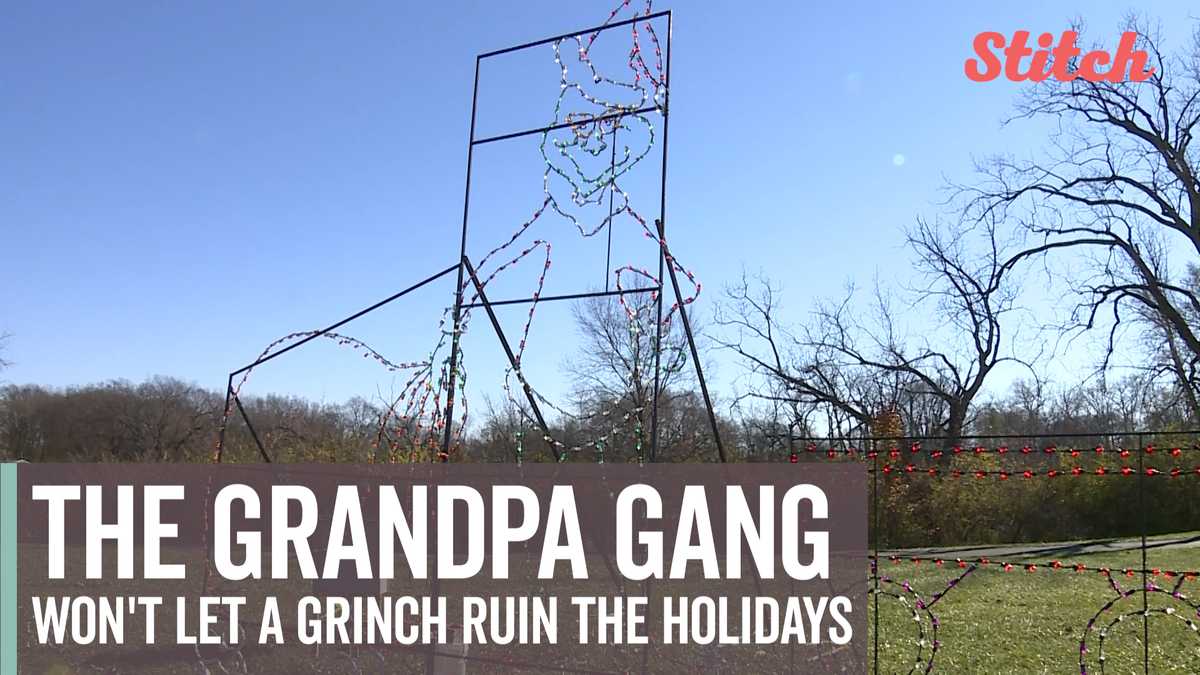 Grandpa Gang wont let Grinch ruin their holidays photo