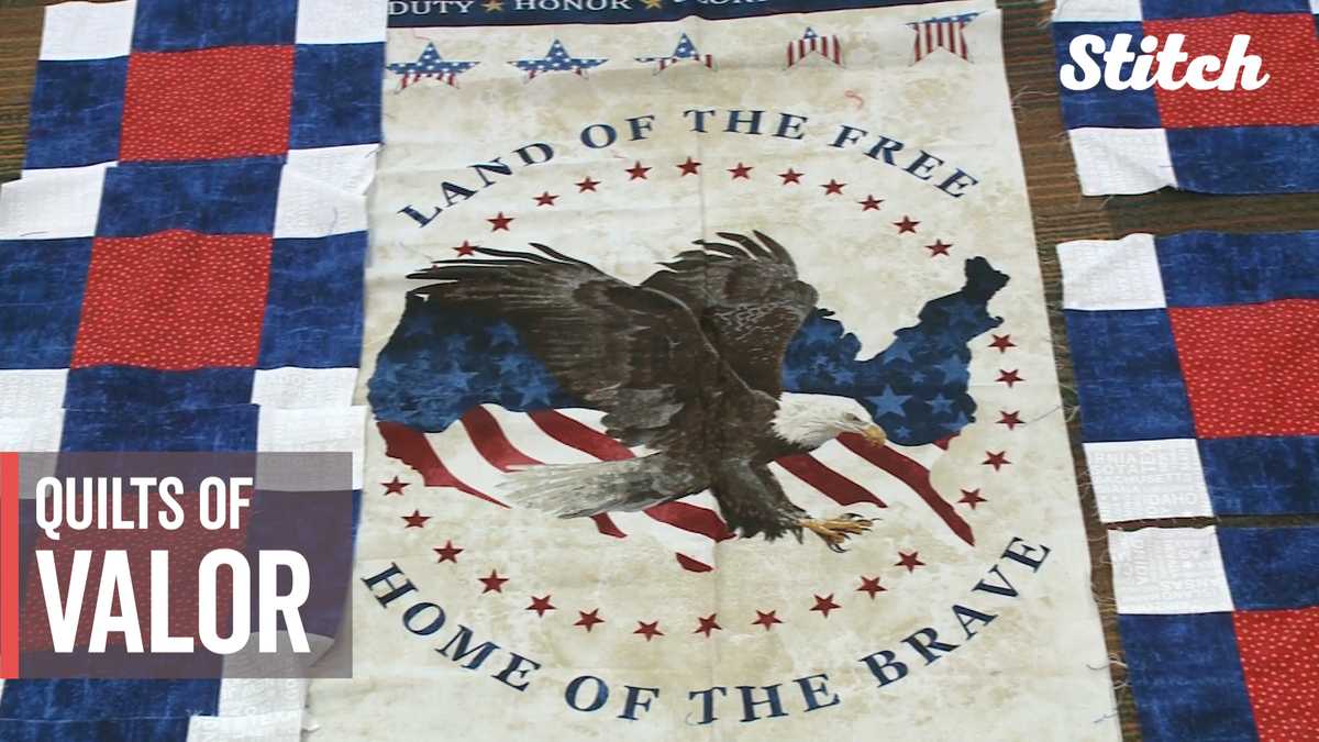 Group makes quilts to honor men, women who serve