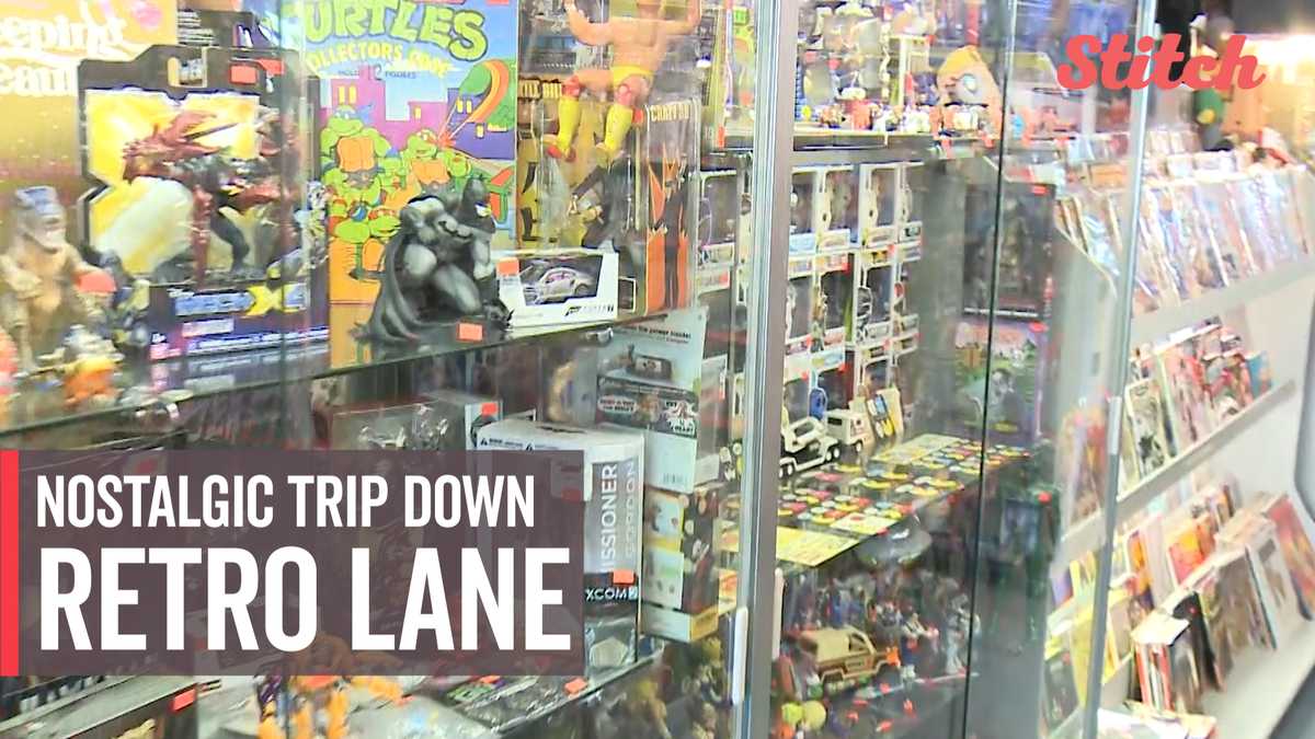 Take A Walk Down Memory Lane Inside This Retro Toy Store