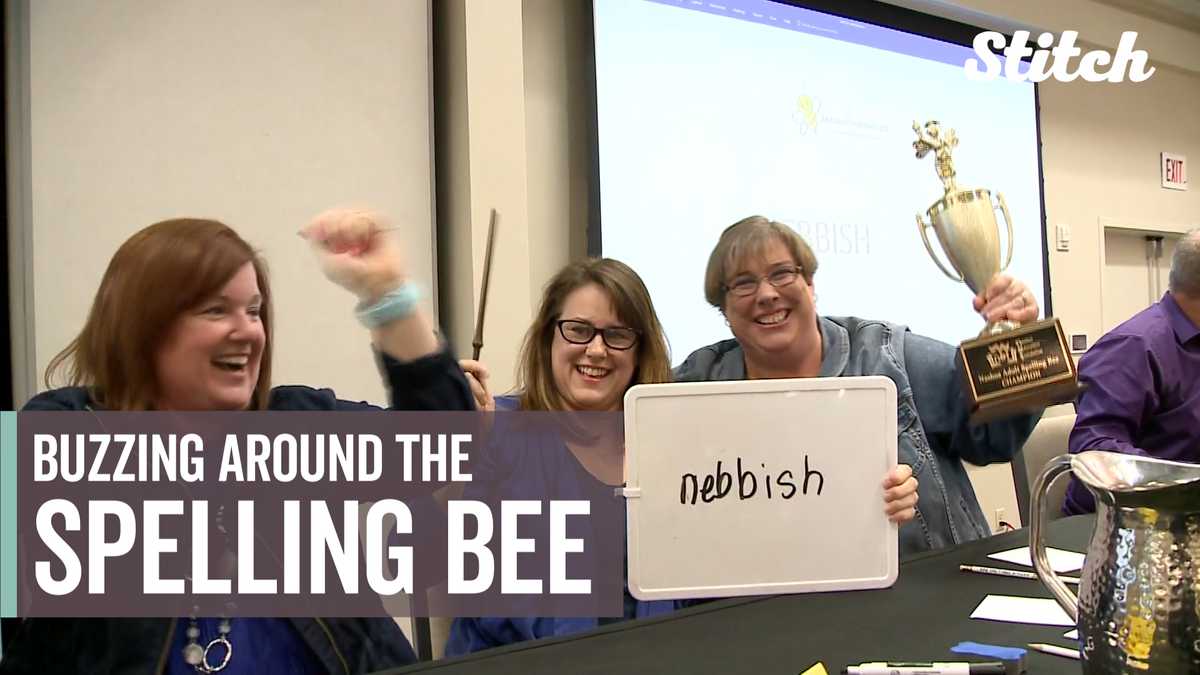 Adult spelling bee gets grownups buzzing