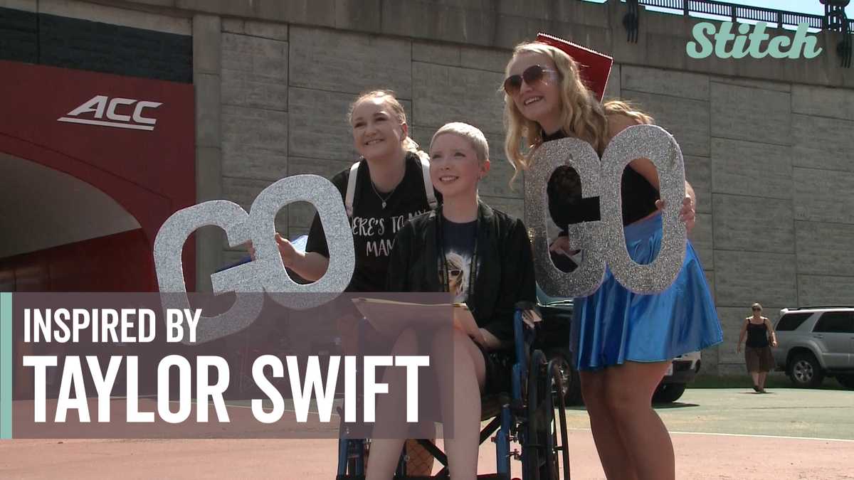 Girl fighting cancer draws inspiration from Taylor Swift
