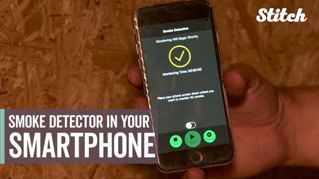 cigarette smoke detector app Coding team develops app to turn smartphones into smoke detectors