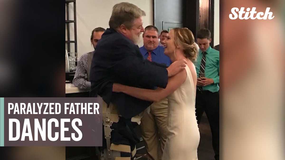 Partially Paralyzed Father Dances With Daughter At Her Wedding