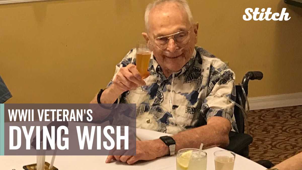 Friends of World War II veteran start fundraiser to help fulfill dying wish