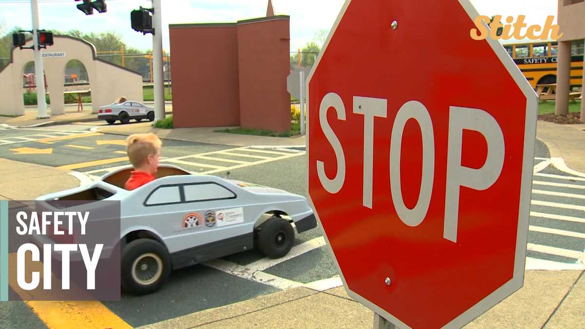 Safety City helps second graders learn about traffic safety