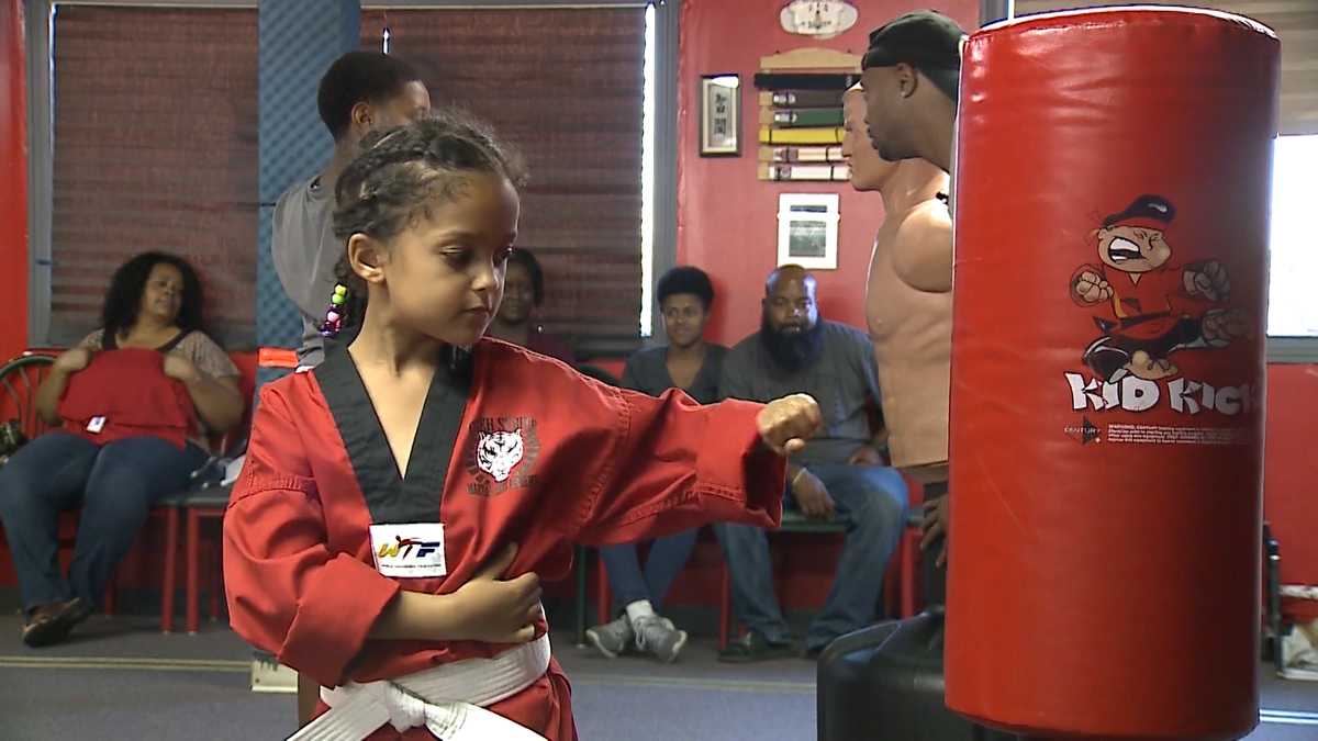 Karate instructor uses martial arts to instill confidence in students