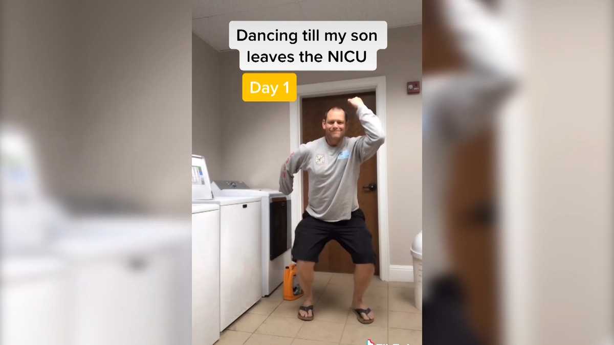 Dancing For Dylan Dads Moves For Son In Nicu Go Viral