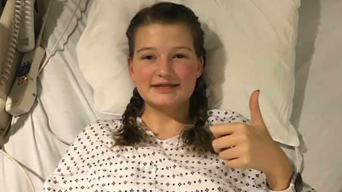 13-year-old's heart is full of 'Hope' after life-saving transplant