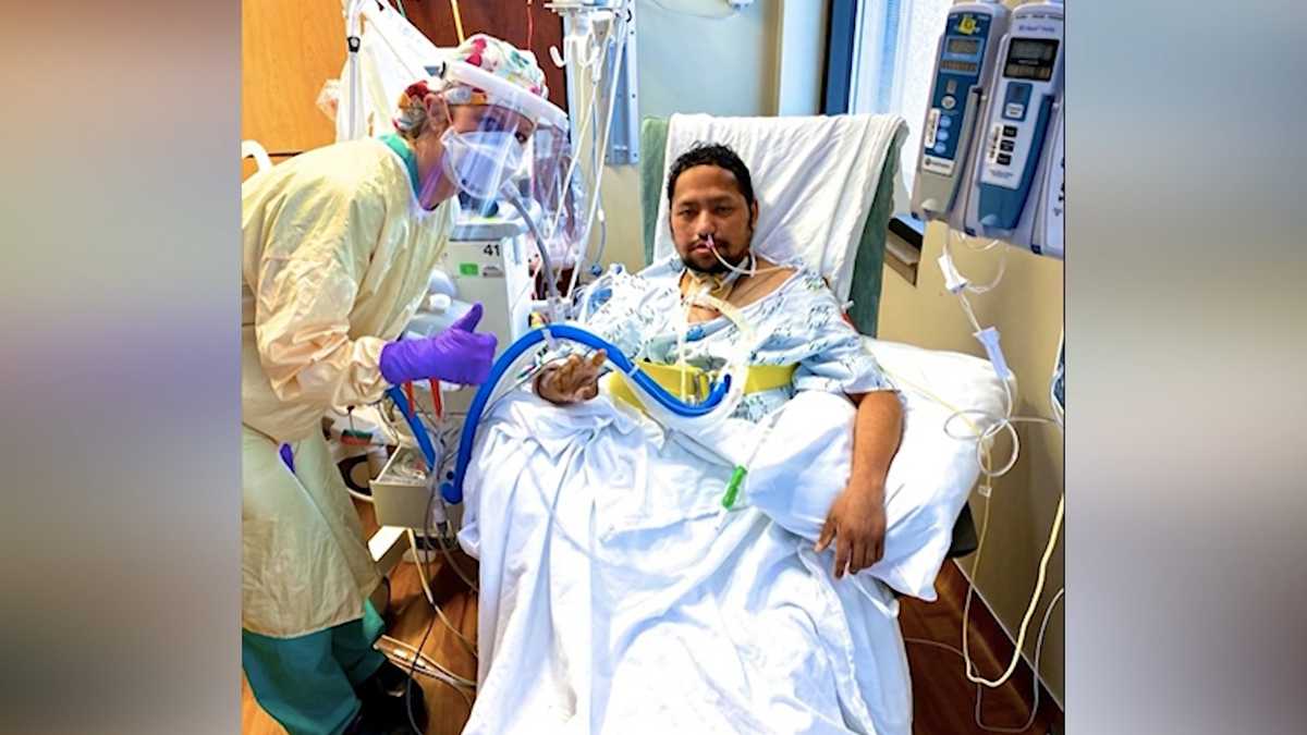 Man recovers from coronavirus after spending more than a month in ICU