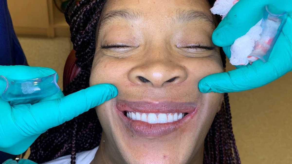 Community mentor receives lifechanging oral surgery