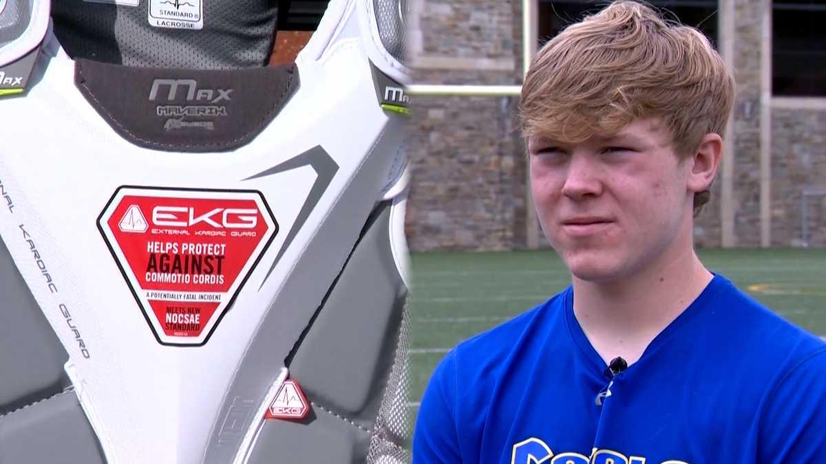 Lacrosse player nearly died from routine hit