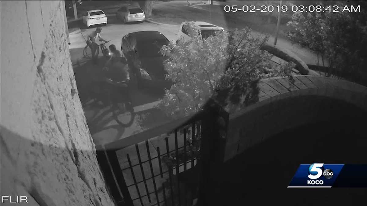 Bold thieves caught on camera multiple times stealing tires, bikes from ...
