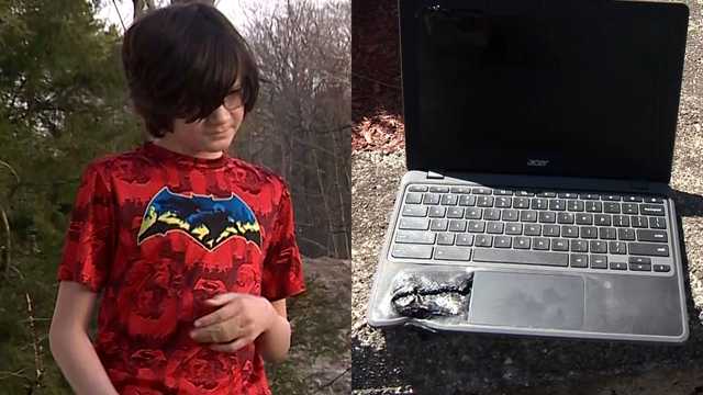 Mass. student gets burned by laptop while taking MCAS - Vimarsana News