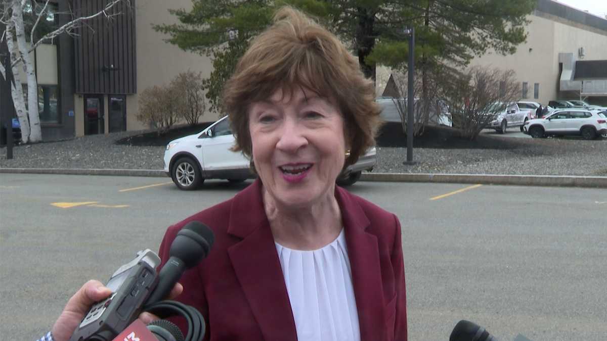Sen. Collins of Maine addresses report on her political future - WMTW