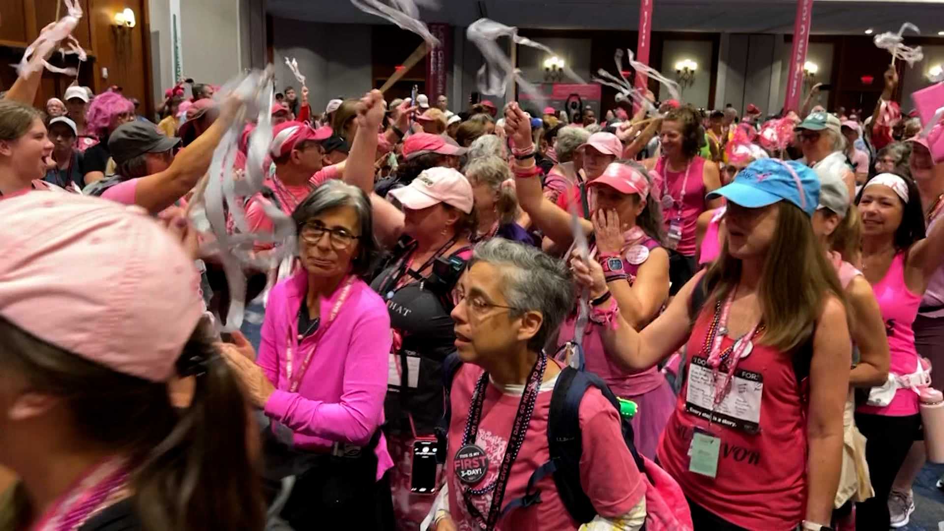 Nearly 850 Take Part In This Year's Susan G. Komen 3-day Walk