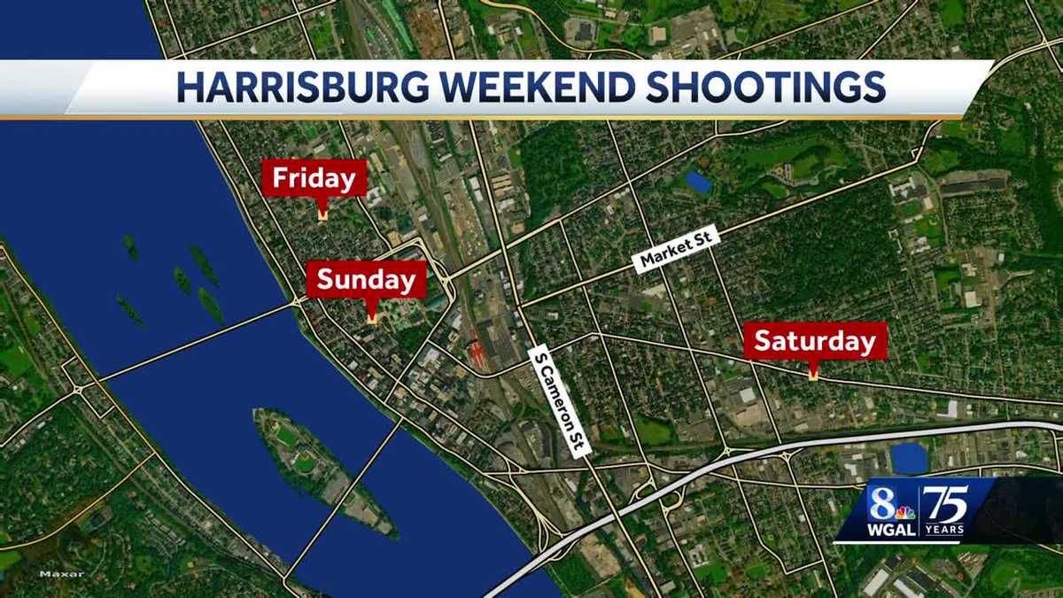 3 Weekend Shootings Under Investigation In Harrisburg Pa