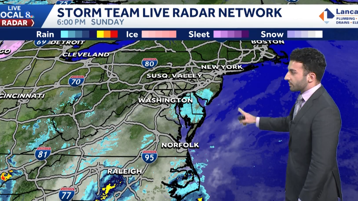 Comfortable, mild and dry over the next few days, shower chances return ...