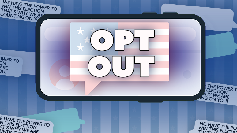 How to opt out of political text messages
