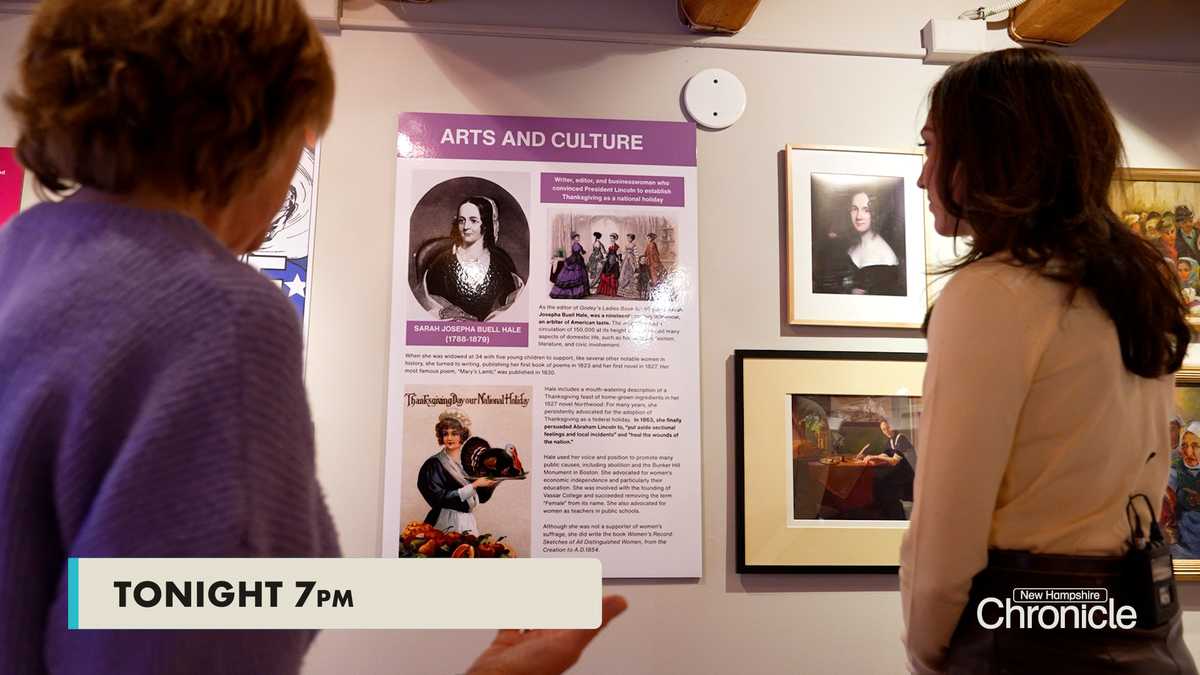 Tonight on New Hampshire Chronicle - Celebrating Women's History, Plus Wildcats Girl's Hockey