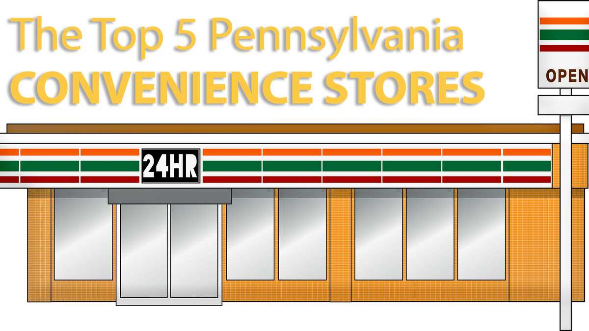 Top 5 Pennsylvania convenience stores