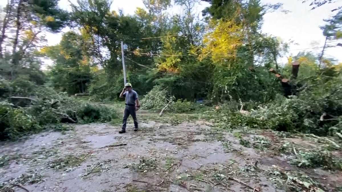 Cleanup continues after 2 tornadoes hit Massachusetts