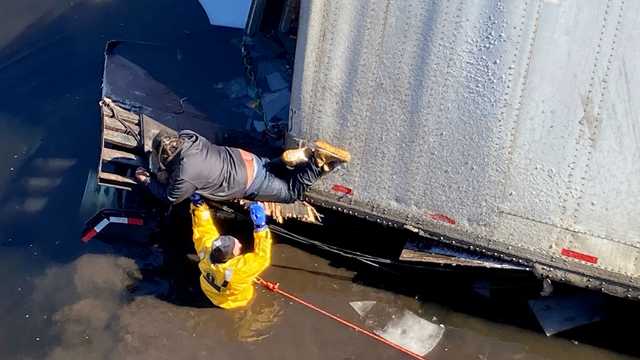 Company blames speed for tractor-trailer crash into Charles River - Vimarsana News
