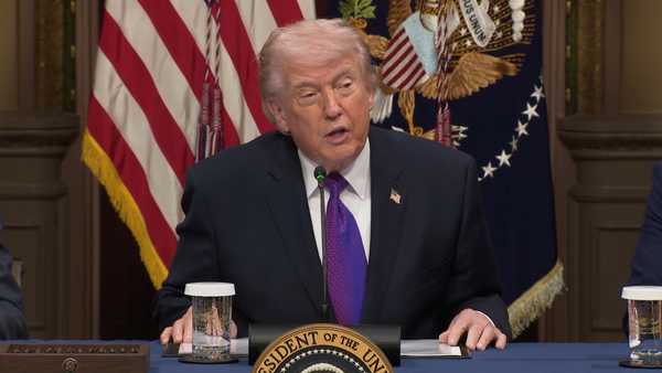 president trump speaking at cabinet meeting