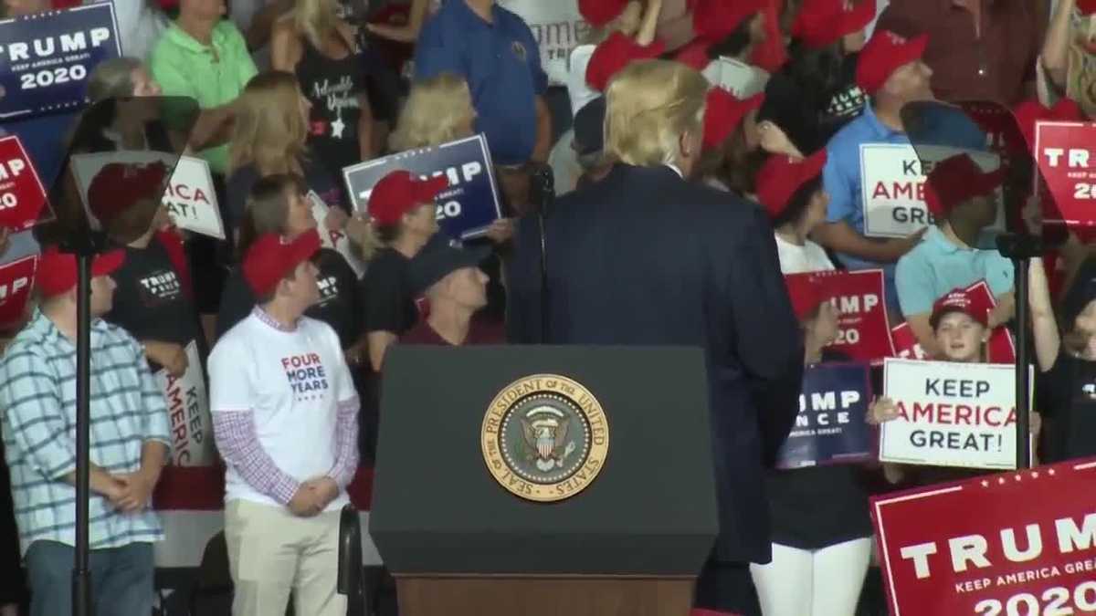 Trump Phones Supporter He Called Overweight After Mistaking Him For Protester At Nh Rally 1999