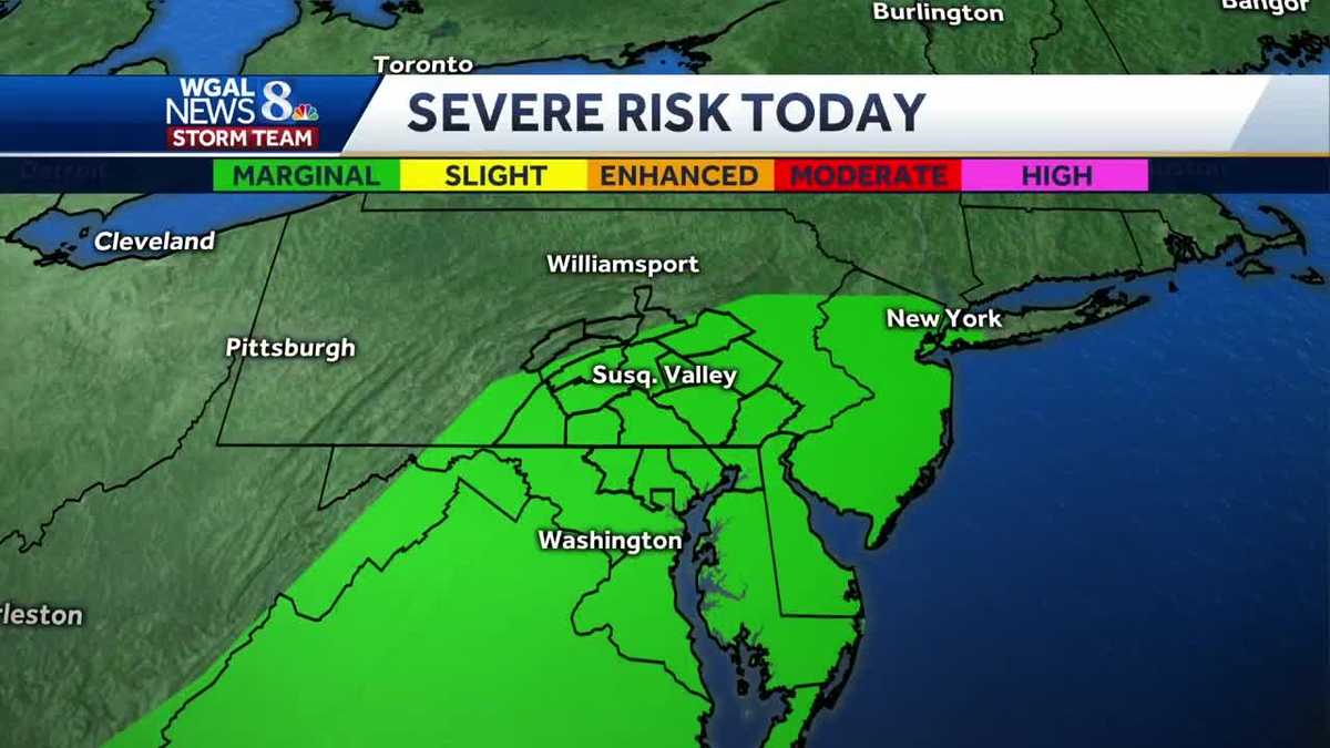 Central Pa. forecast: Muggy day ahead; Flash flood watch remains in effect