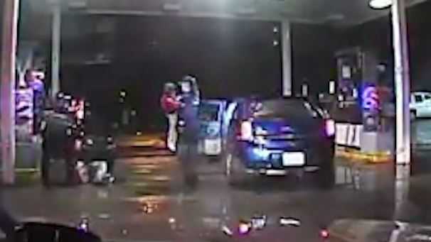 Police release videos taken during arrest of man accused of stealing ...