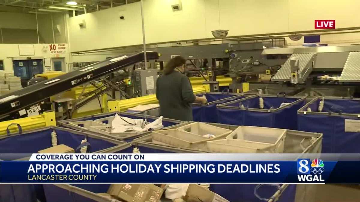 USPS holiday shipping deadlines