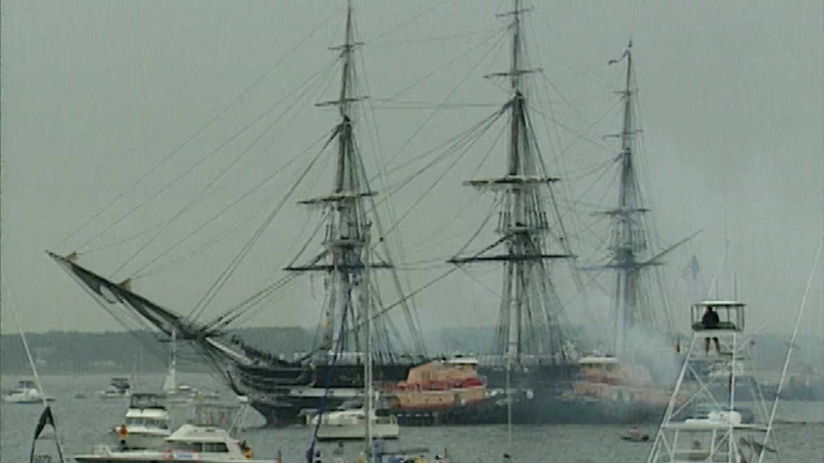 Navy's 250th: When USS Constitution sailed again after 100 years, image size:1200x675
