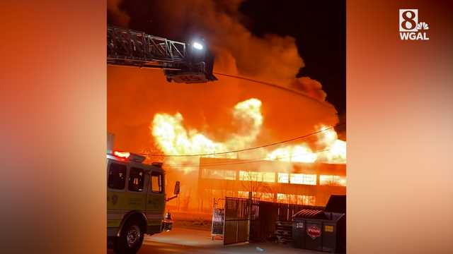 Vacant building fire one of the biggest in York County, Pa., history - Vimarsana News