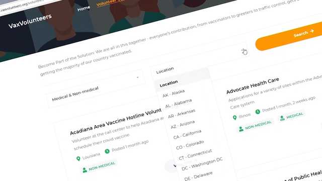Mass. native creates website that lists volunteer opportunities at COVID-19 vaccination sites - Vimarsana News