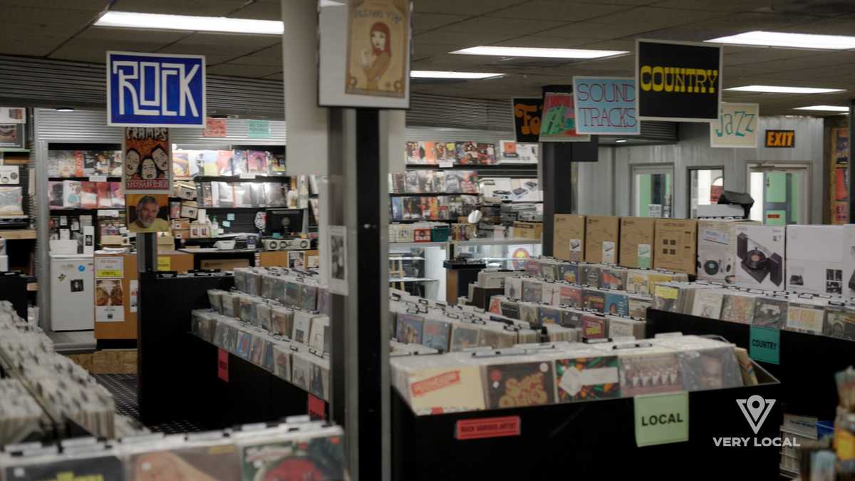 Voted the best record store in Kansas City, 7th Heaven fulfills all of