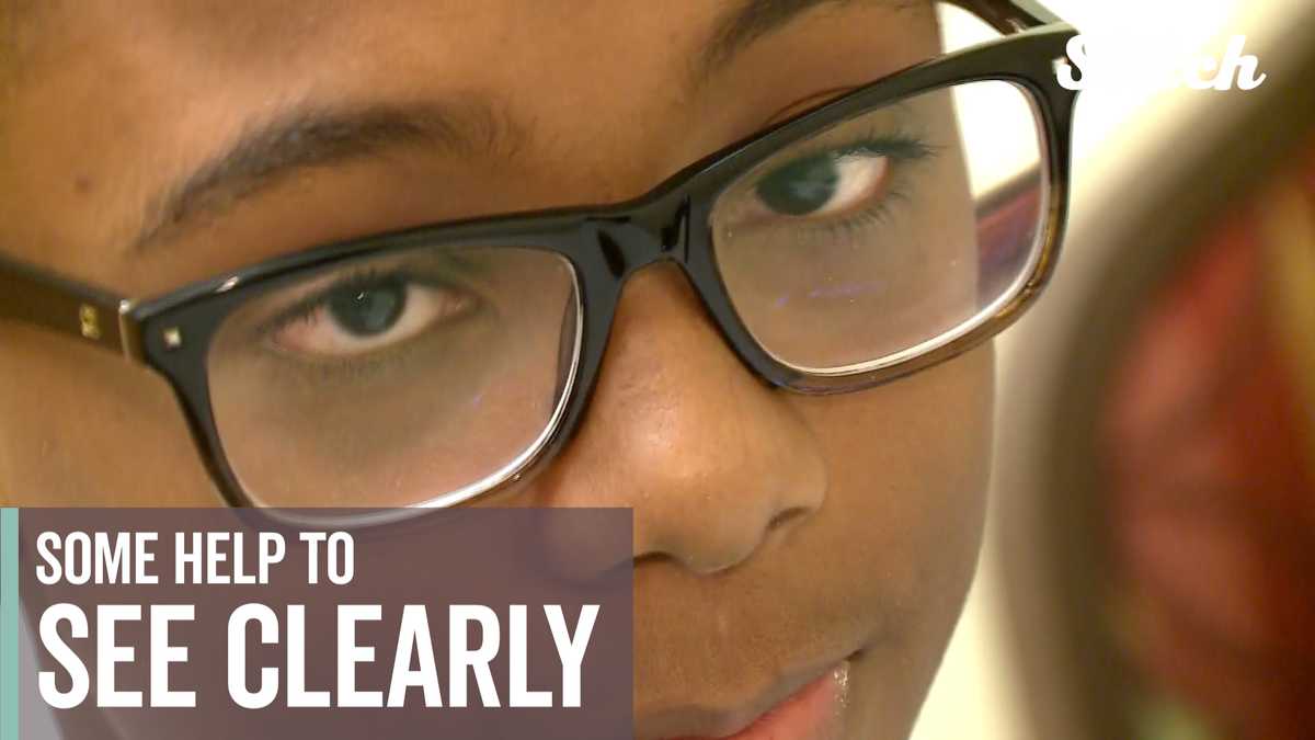 Tech helps visually impaired student see the chalkboard