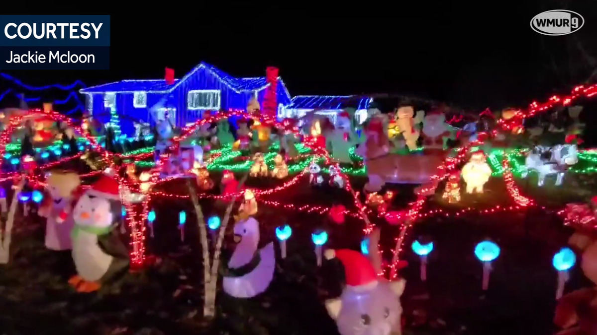 Fantastic light show in Pelham spreads holiday spirit