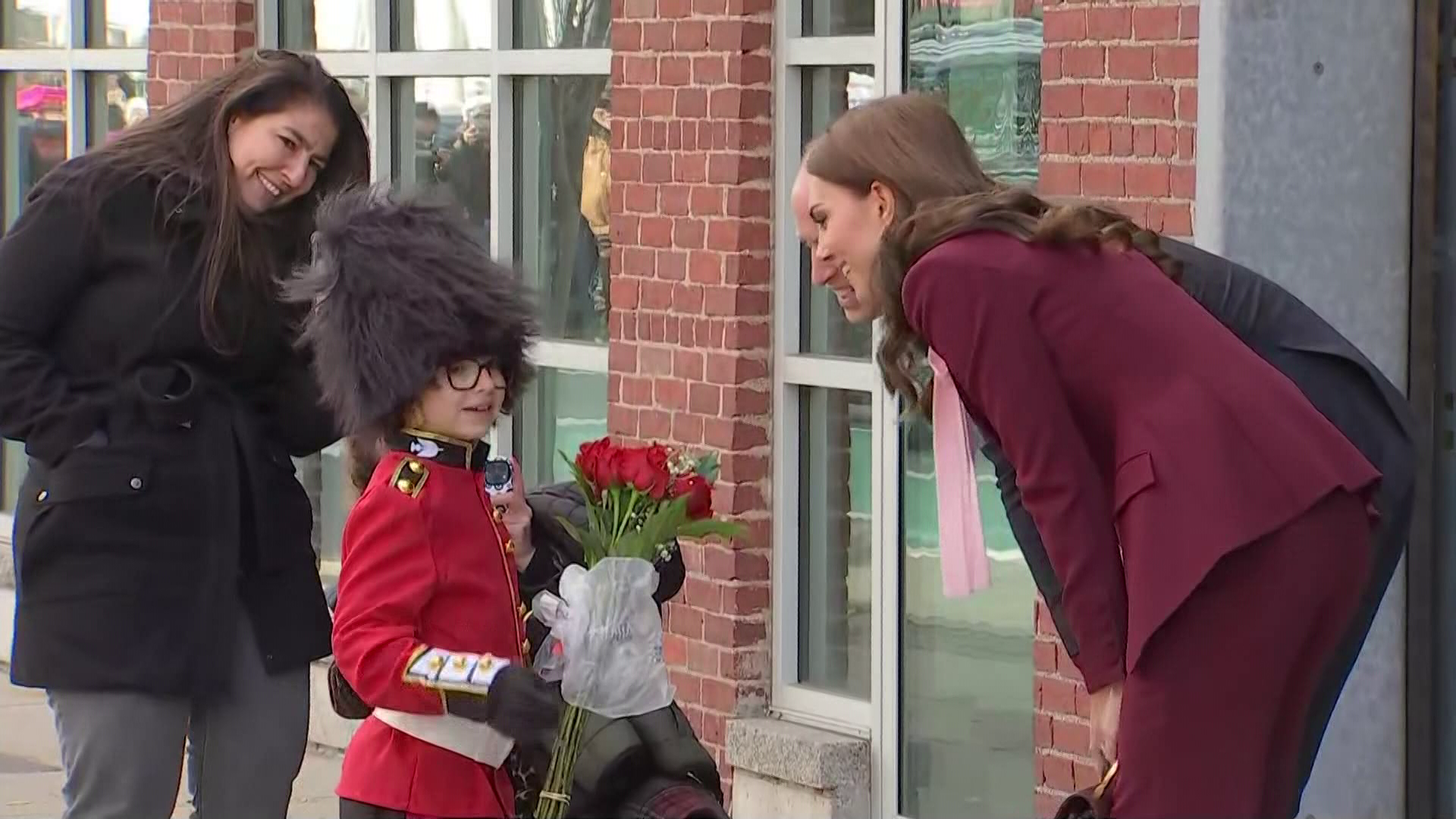 8-year-old dressed as Royal Guard meets Prince, Princess of Wales - Vimarsana News