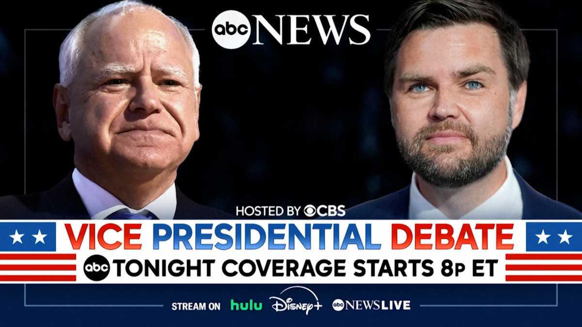 Vice Presidential Debate coverage starting tonight at 8