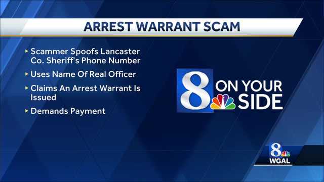 'Warrant for your arrest' scam returns to central Pennsylvania - Vimarsana News