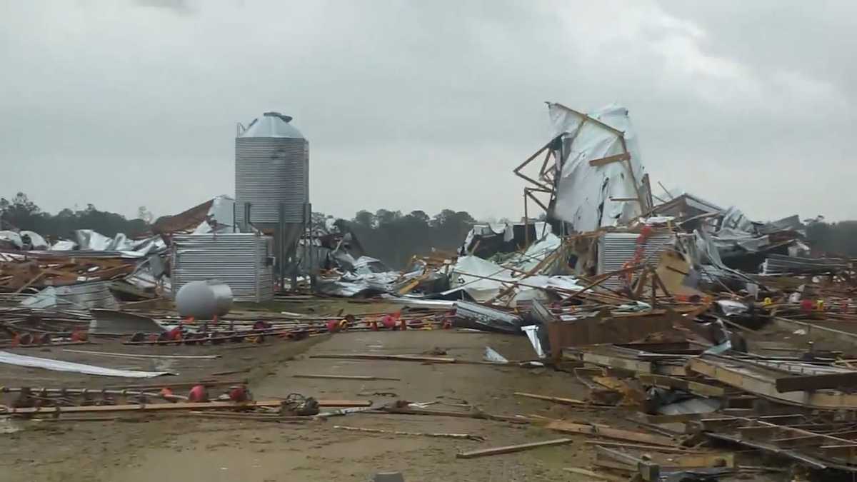 Mississippi storms produce apparent tornadoes, heavy rain