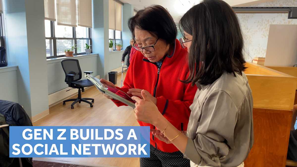 Boston program pairs Gen Z students, older adults for tech support
