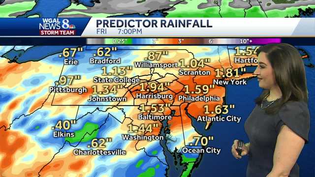 PA. FORECAST: patchy drizzle this morning, but widespread rain is on the way - Vimarsana News