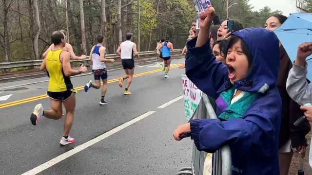 Up-close look at Wellesley Scream Tunnel, favorite spot among Boston Marathon runners