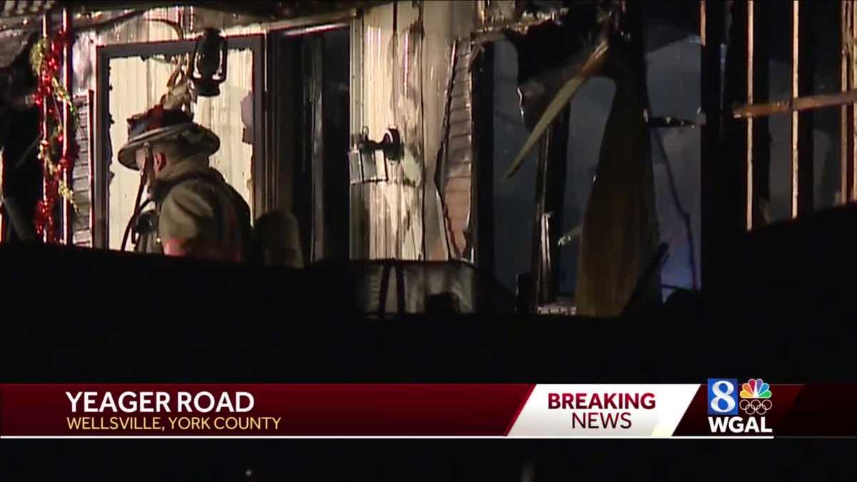 FIRE DESTROYS Wellsville, York County, home