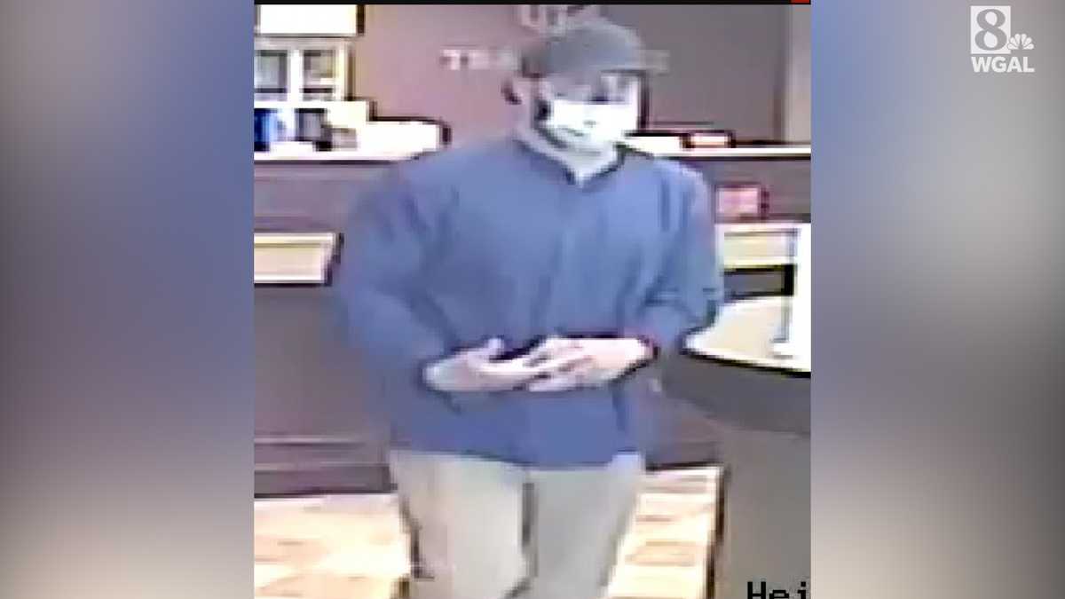 Police Looking For Man Who Robbed West Manchester Twp Pa Bank 1845