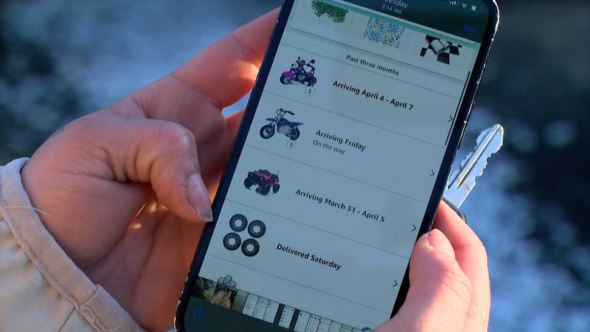 Mass. girl orders more than K in Amazon items from mom’s phone Mass. girl orders more than K in Amazon items from mom’s phone