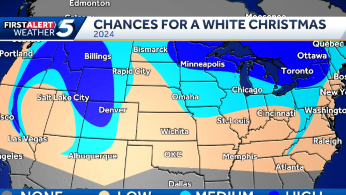 Update: Chances for a White Christmas - KOCO