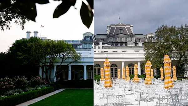white house rose garden then and now