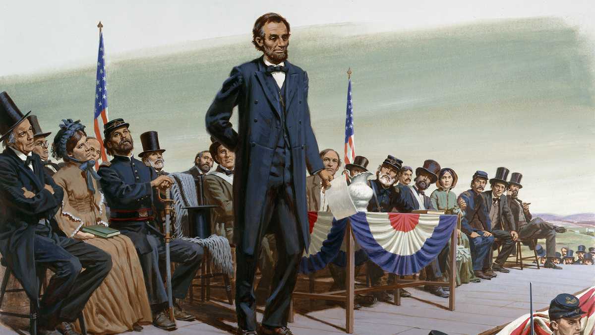 abraham lincoln gettysburg address speech movie